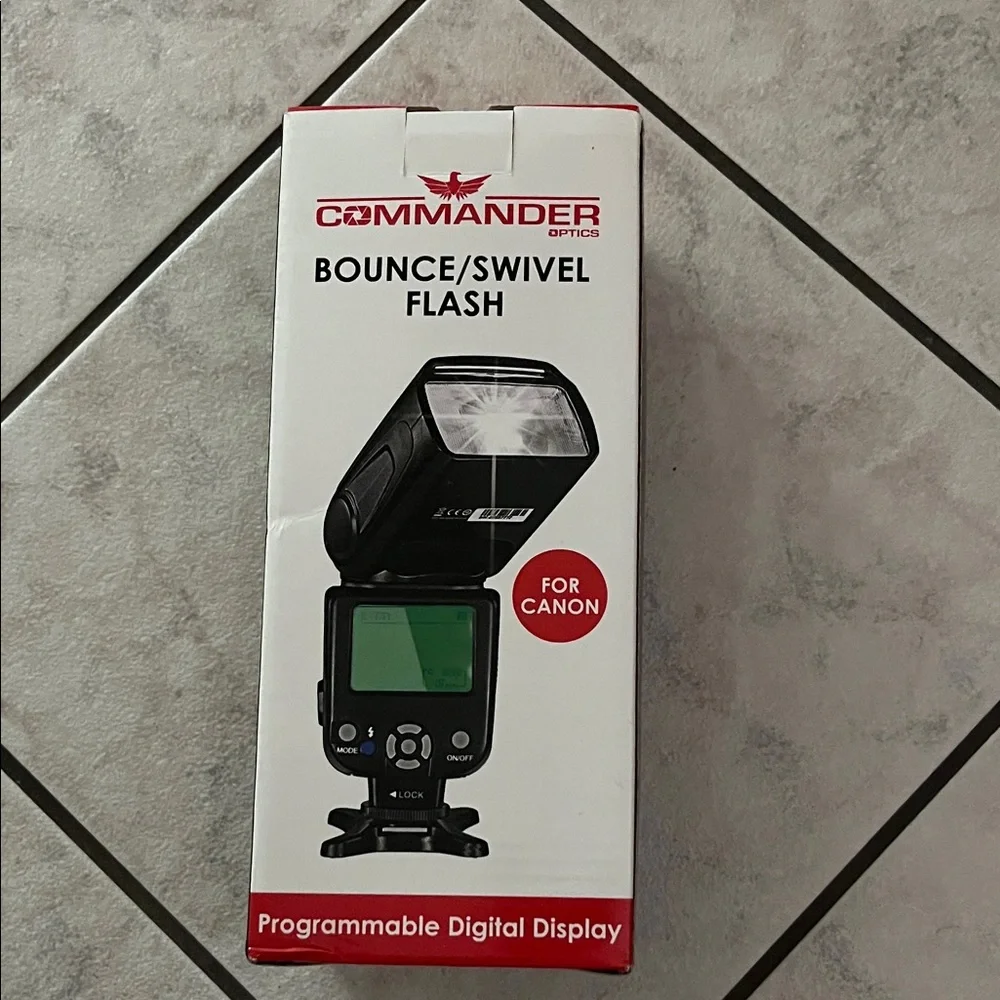 NEW Bounce/Swivel Flash for Canon - Black